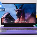 Dell G15 gaming laptop with Killer Deal tag superimposed