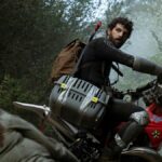 Manel riding his motorcycle in &quot;Apocalypse Z: The Beginning of the End&quot; on Prime Video.