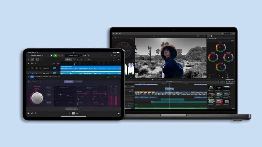 Screenshots of Final Cut Pro 11