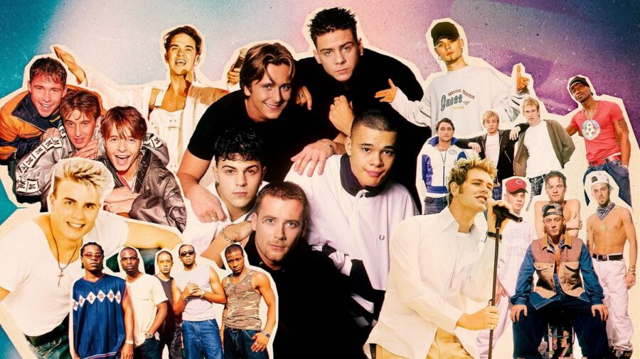 Just some of the artists who contribute to &quot;Boybands Forever&quot;.