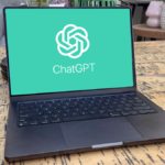 ChatGPT logo on MacBook Pro M4