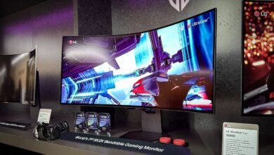 من مانیتور گیمینگ 5K2K OLED قابل خم شدن ال جی را امتحان کردم و به معنای واقعی کلمه صفحه رویاهای من است