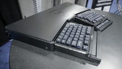 جالب ترین گجتی که در CES 2025 دیدم، این صفحه کلید مکانیکی متقاطع بود