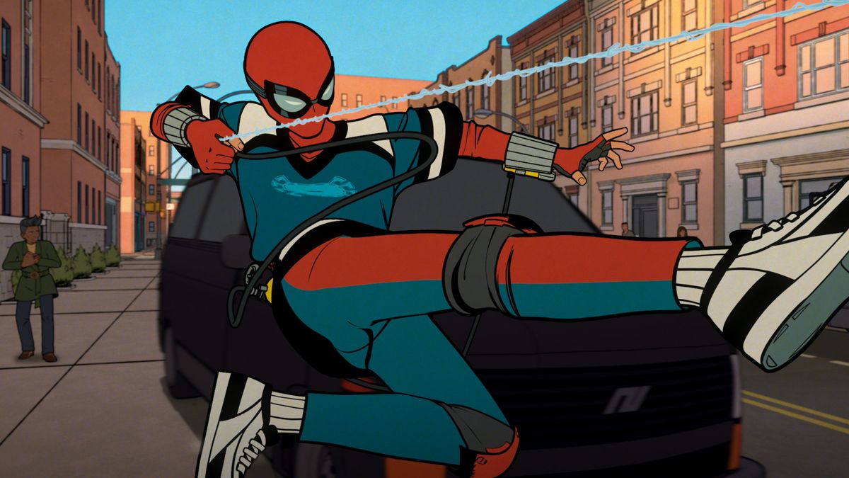 من فقط تماشا کردم که "عنکبوت محله دوستانه مرد" 3 بسته بزرگ من است "Your Friendly Neighborhood Spider-Man" on Disney Plus.