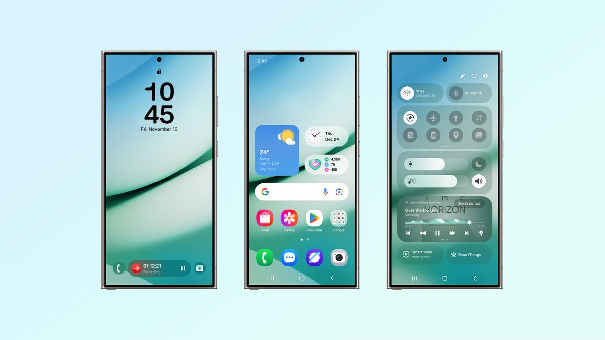 سامسونگ تأیید می کند که عرضه امروز گلکسی S25 شامل یک ارتقاء نرم افزاری بزرگ است samsung galaxy one ui 7 beta screenshots