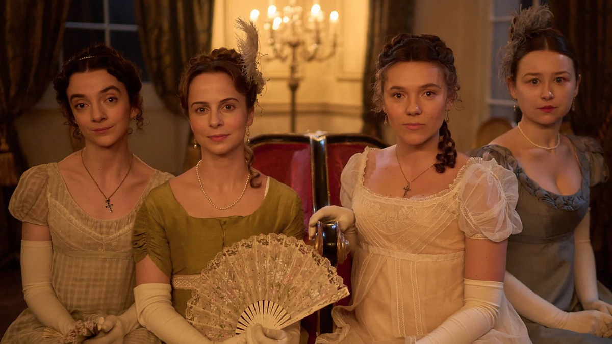 'Miss Austen' How to Watch Online از Anywhere - Flow Drama Historical Jane Austen Jane Austen (played by Patsy Ferran), Madeleine Walker (Eliza Fowle), Synnøve Karlsen (Young Casandra Austen) and Liv Hill (Young Mary Austen) all star in "Miss Austen"