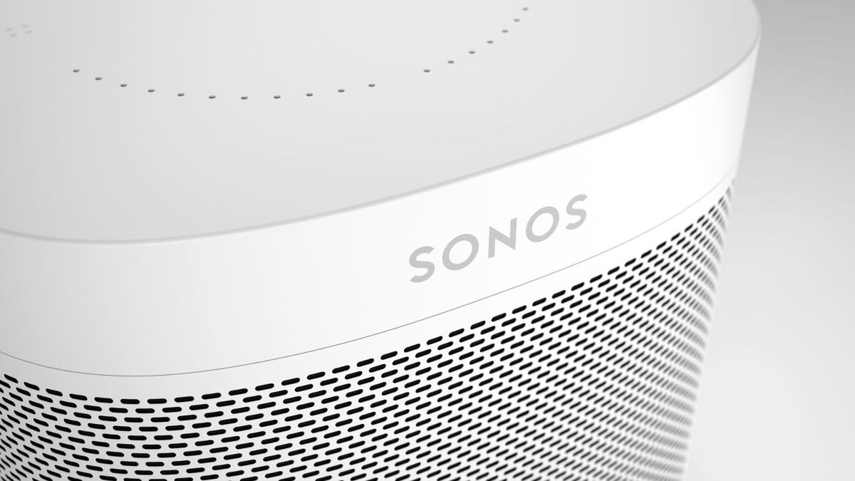 سونوس ، شایعات کار خود را روی دستگاه فوق العاده تبخیر متوقف می کنند - بعدی چیست؟ Sonos logo on a smart speaker