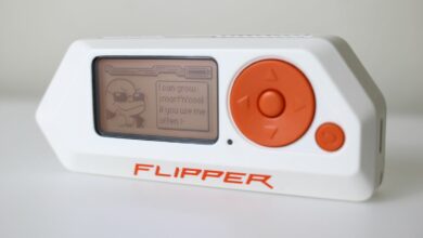 The Flipper Zero's cyber dolphin explaining how you can level him up