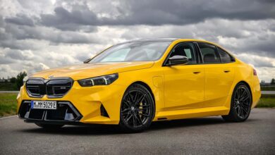 BMW انتظار نداشت M5 جدید بدن را به اشتراک بگذارد