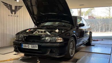 نمونه اولیه W-10 BMW M5 فولکس واگن قدرت بسیار خوبی را فراهم می کند