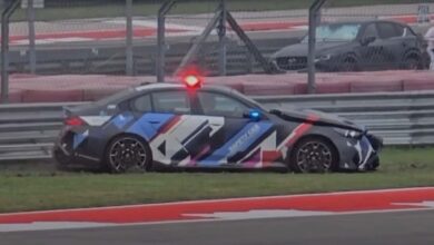 وقتی BMW M5 برنده یک ماشین امنیتی می شود ، عذاب را تماشا کنید
