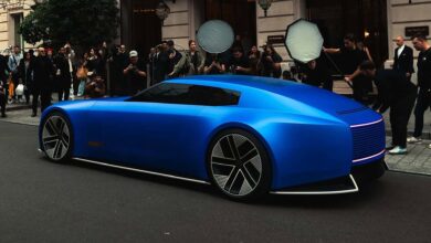 Jaguar Type 00 حتی در جاده واقعی به نظر نمی رسد