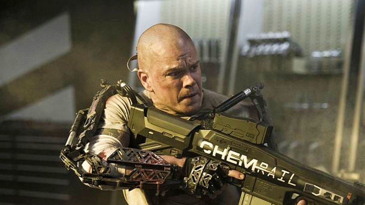 4 من یک بررسی از فیلم های Sci -Fi Netflix شما ندیده ام (احتمالاً) Matt Damon in Elysium