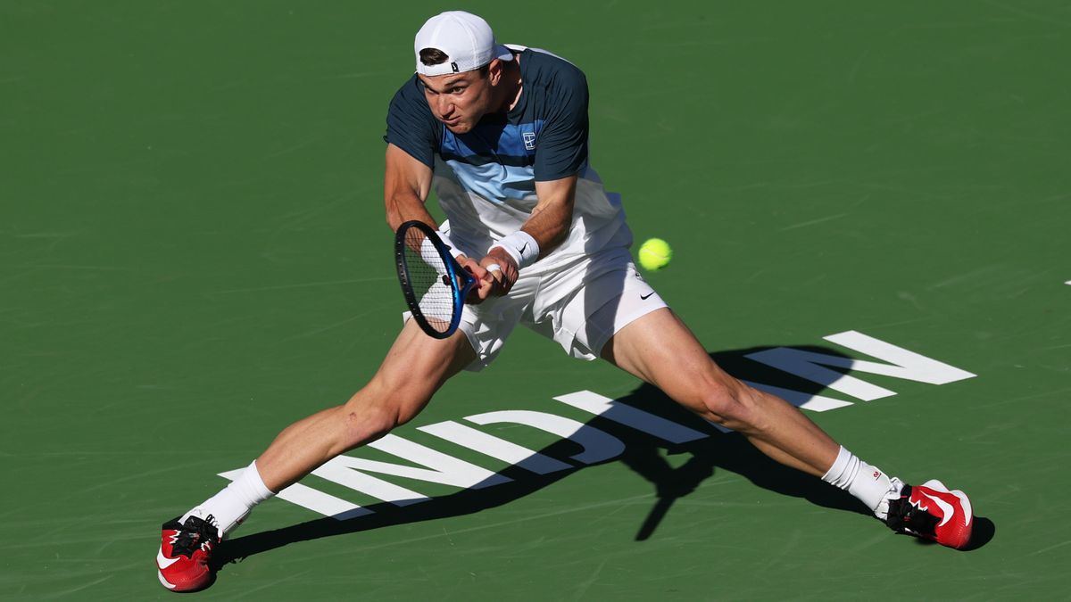 نحوه تماشای فینال آقایان و بانوان Wells Wells: Tennis Live Stream Online Jack Draper in action at Indian Wells 2025