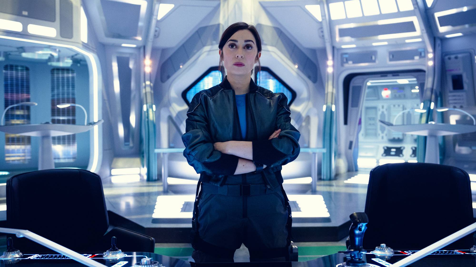 Cristin Milioti in episode 6 of &quot;Black Mirror&quot; season 7, the sequel to &quot;USS Callister&quot;