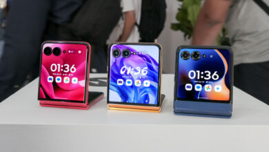 Motorola Razr 2025 Launch Live – سه تاشو جدید.