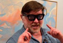 Philip Michaels wearing meta orion glasses
