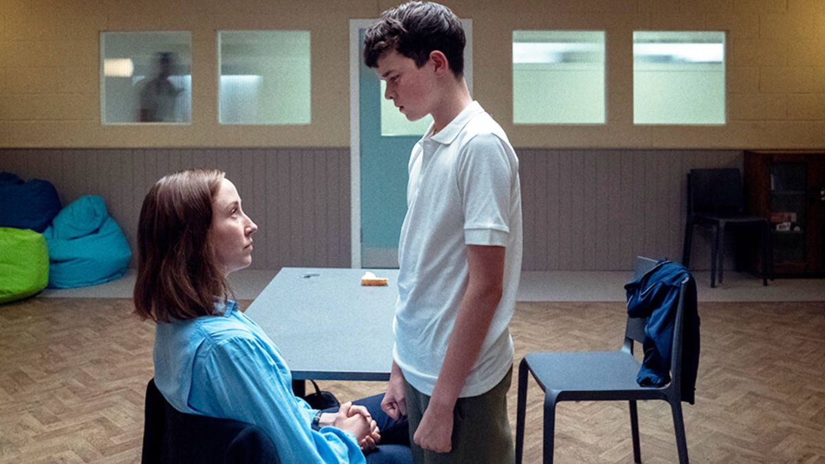 (L-R) Erin Doherty as Briony Ariston and Owen Cooper as Jamie Miller in &quot;Adolescence&quot;