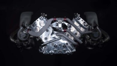 Genesis دارای یک Twin Turbo V-8 جدید است. به نظر می رسد چه شکلی است