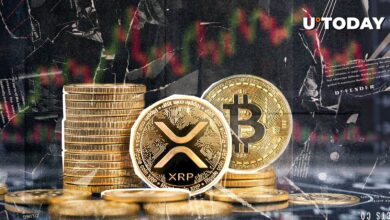 بیت کوین 87000 دلار شکست در حالی که حجم XRP 73 ٪ منفجر شد